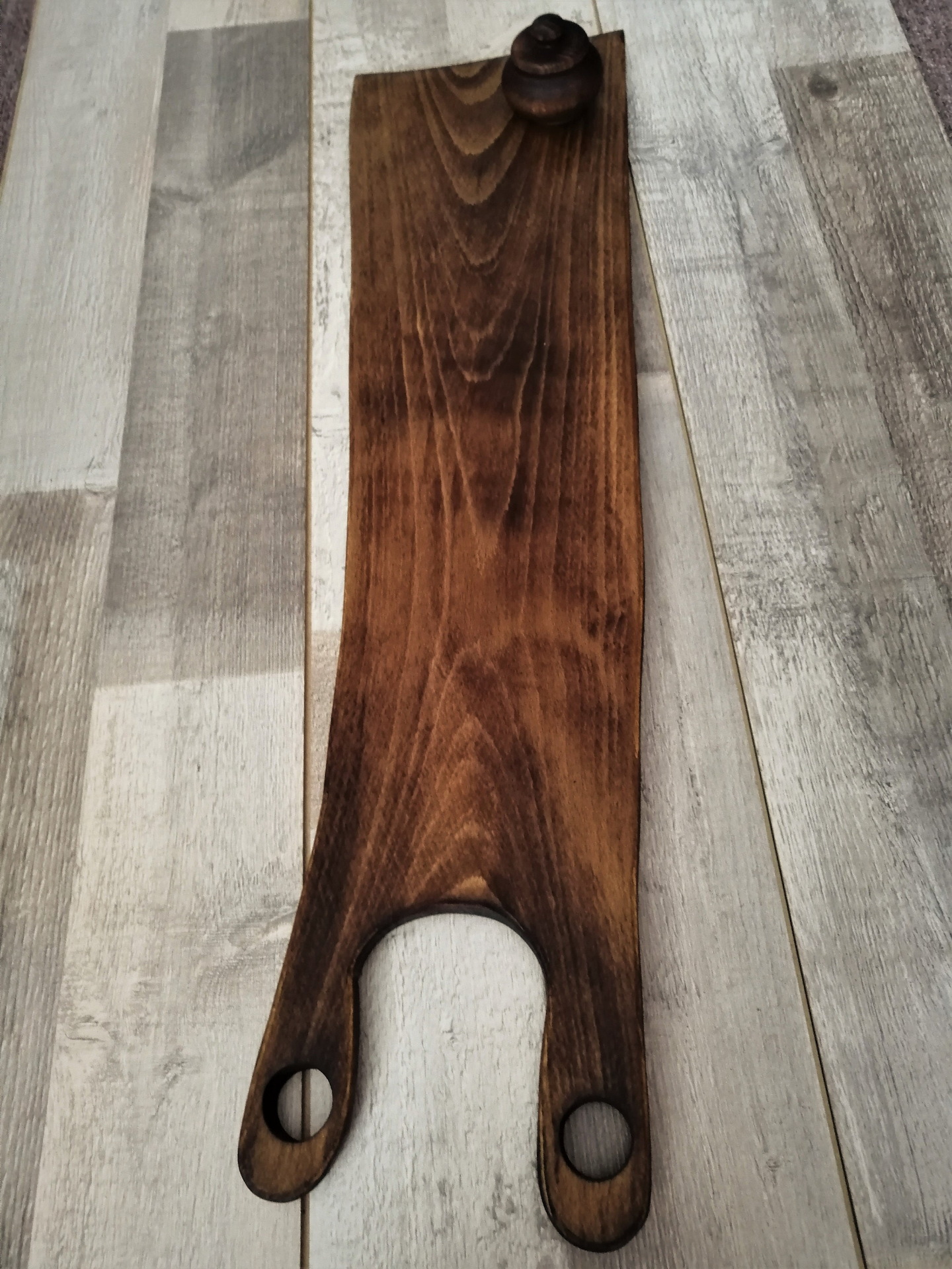 Charcuterie Platter, Serving Tray Board, Rustic Walnut Long Board