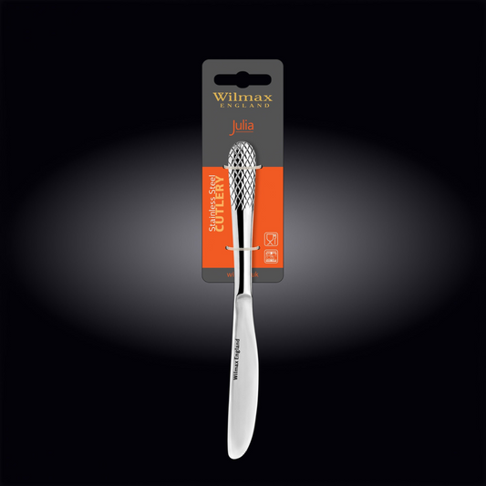 Wilmax High Polish Stainless Steel Dinner Knife 8.5" On Blister Pack WL-999200/1B