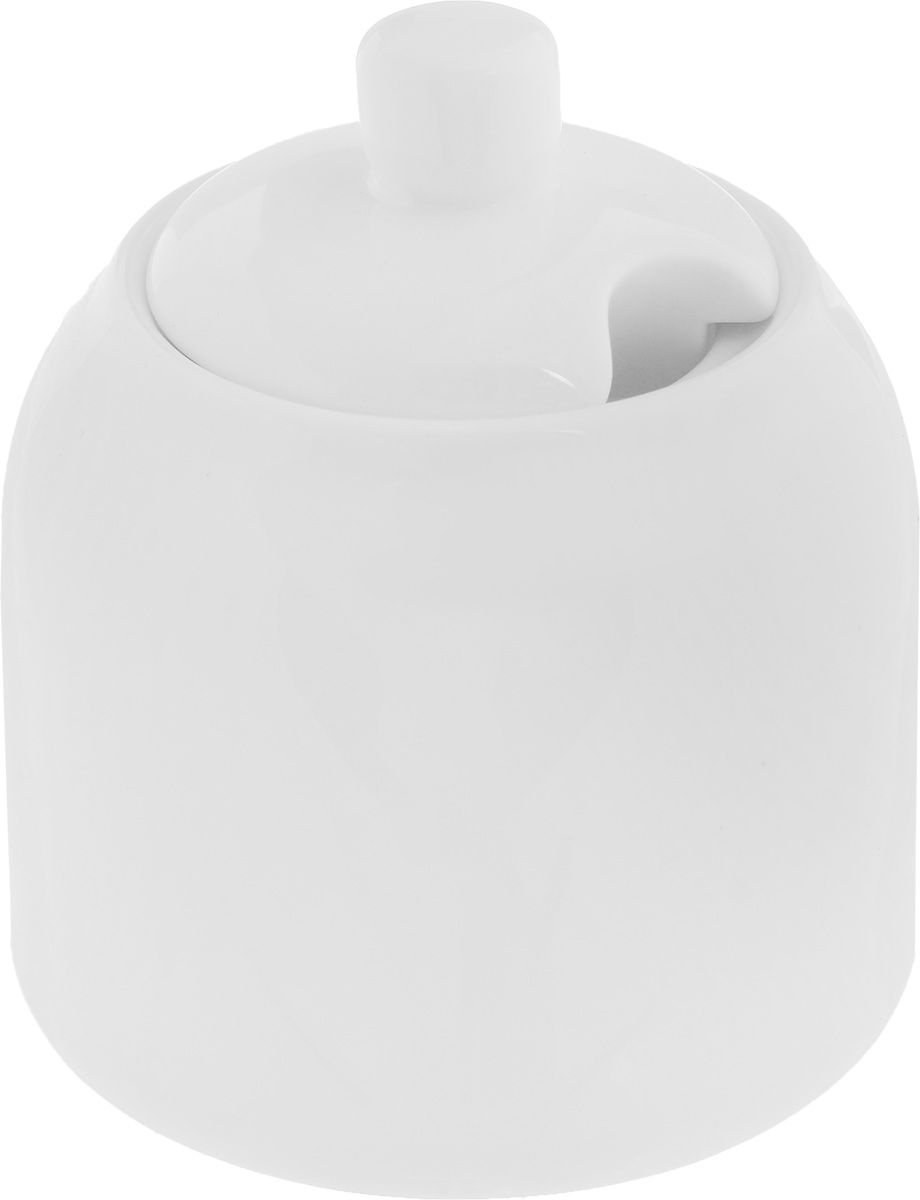 Wilmax Fine Porcelain White Sugar Bowl 9 Oz | 280 Ml WL-995017/A