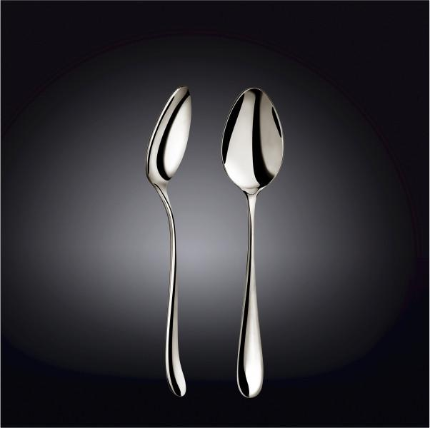 Wilmax High Polish Stainless Steel Dinner Spoon 8" | Set Of 6  In Colour Box WL-999102/6C