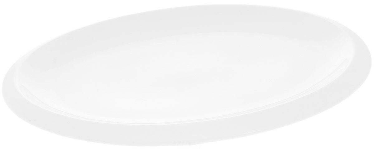 Wilmax Fine Porcelain White Oval Platter 14" | 36 Cm WL-992641/A