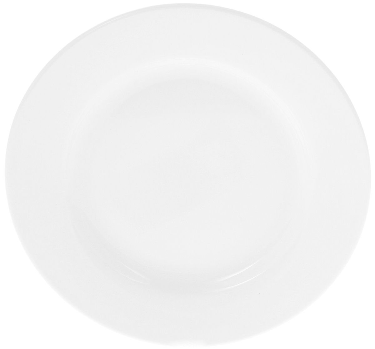 Wilmax Fine Porcelain Professional Rolled Rim White Bread Plate 6" | 15 Cm WL-991176/A