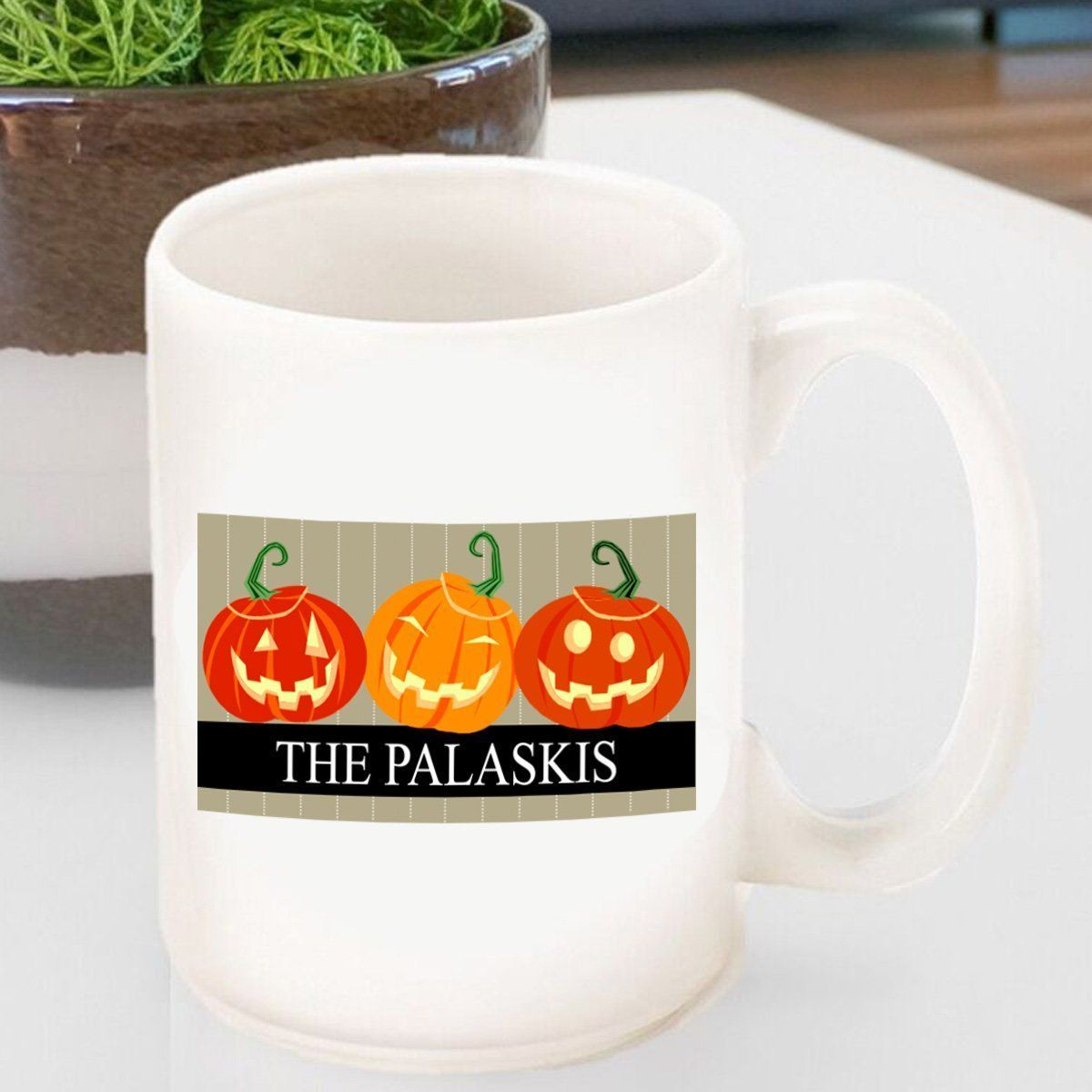 Personalized Halloween Coffee Mugs