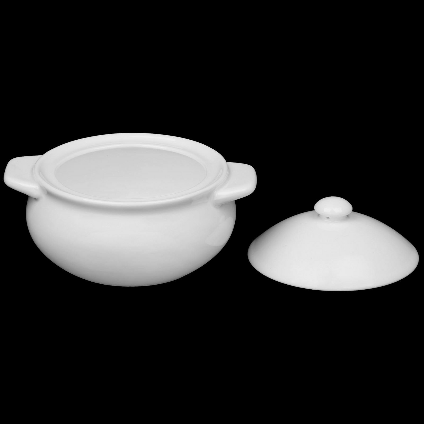 Wilmax Fine Porcelain Baking Pot 21 Oz | 620 Ml WL-997015/A