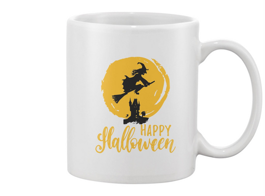 Witch Happy Halloween Mug -Image by Shutterstock