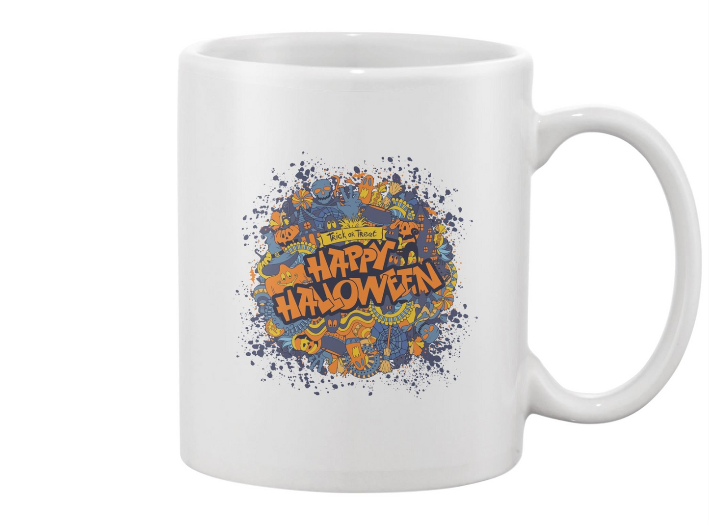 Happy Halloween Retro Style Mug -Image by Shutterstock