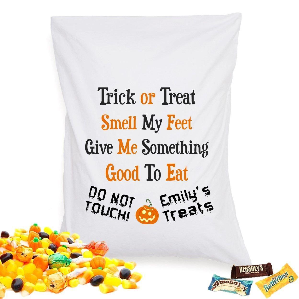 Halloween Treat Pillowcase