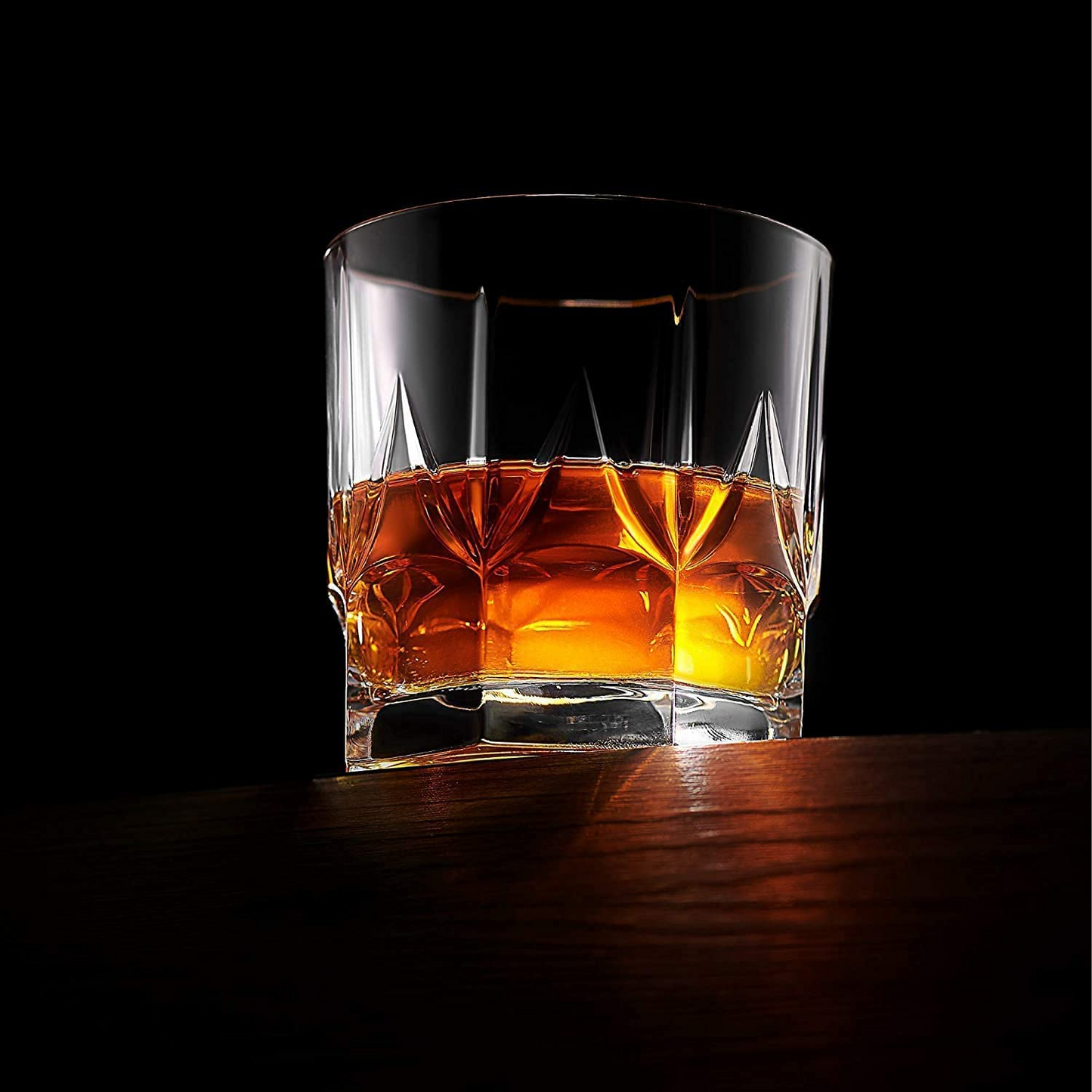 Whiskey Stones & Crystal Glass Gift Set - Imperial Tumbler (12oz)