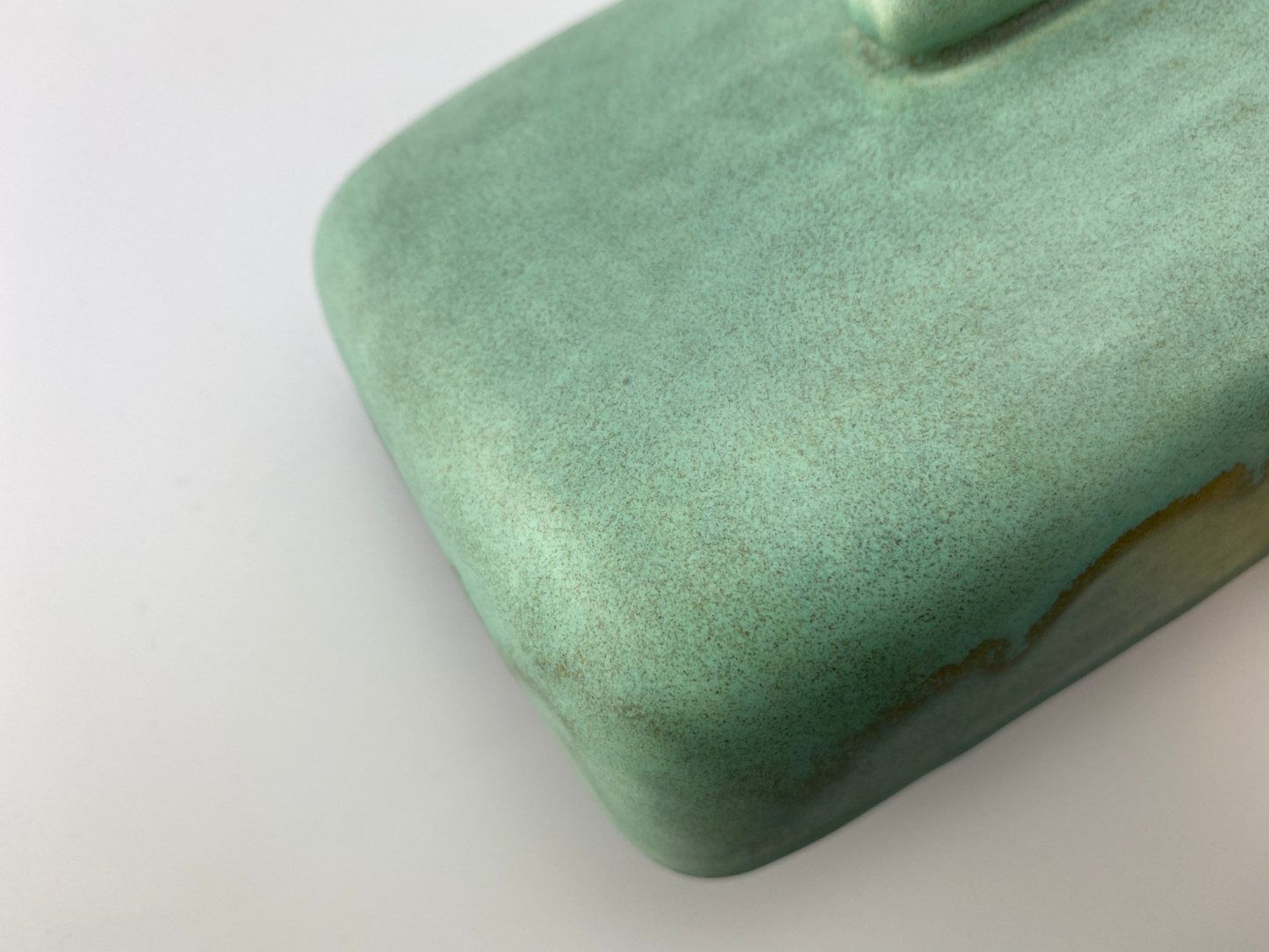 Butter Dish Cornish Copper Glaze