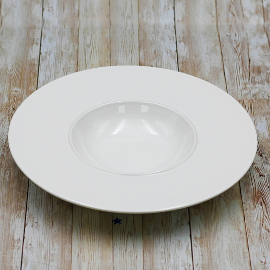 Wilmax [A] Fine Porcelain Deep Plate 11" | 28 Cm 9 Fl Oz | 280 Ml WL-991271/A