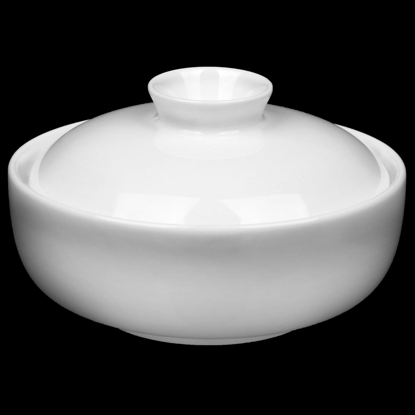 Wilmax [A] Fine Porcelain 5" | 12.5 Cm 11 Fl Oz | 320 Ml Soup Cup With Lid WL-991137/A
