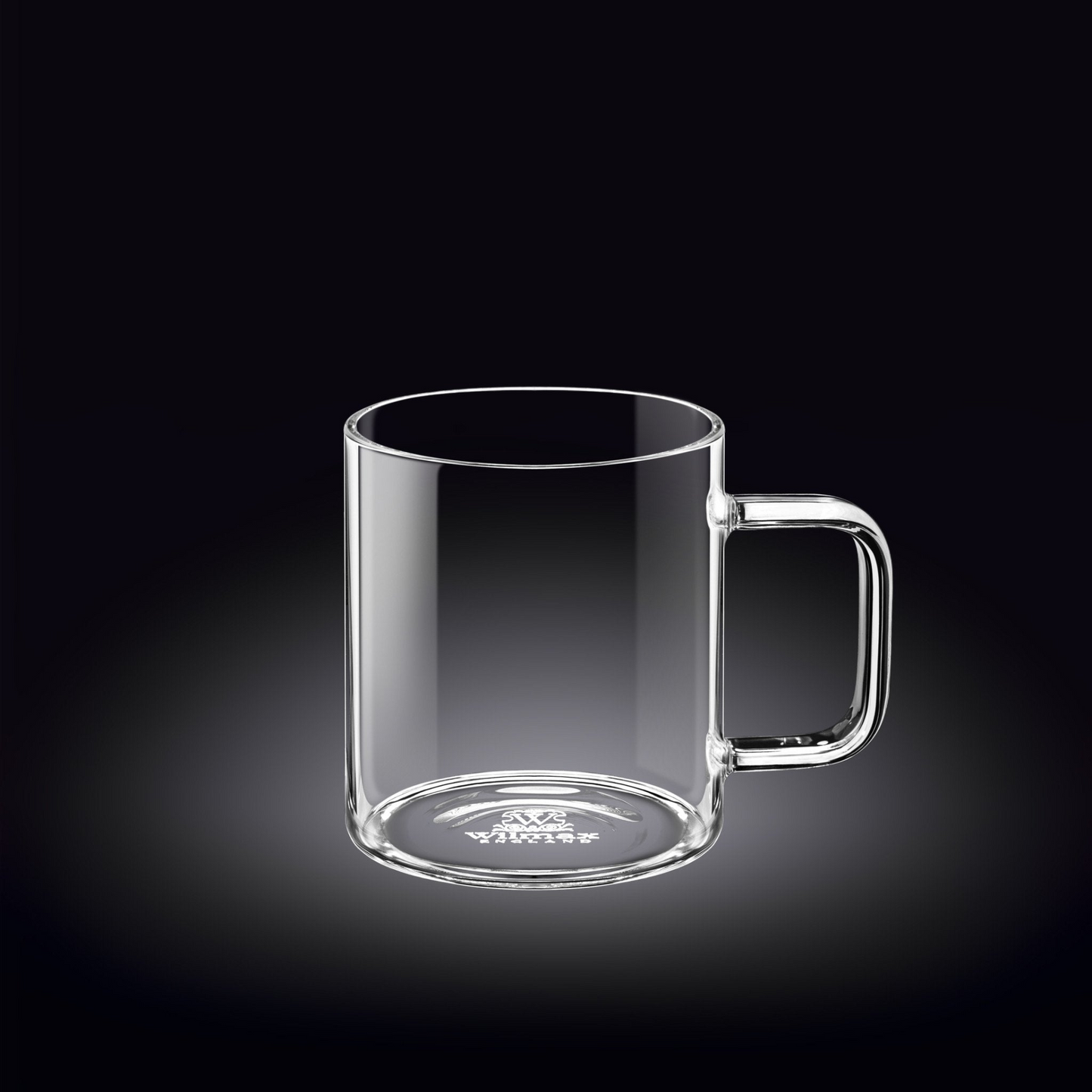 Wilmax Thermo Glass Mug 11 Oz | High temperature and shock resistant  WL-888606/A
