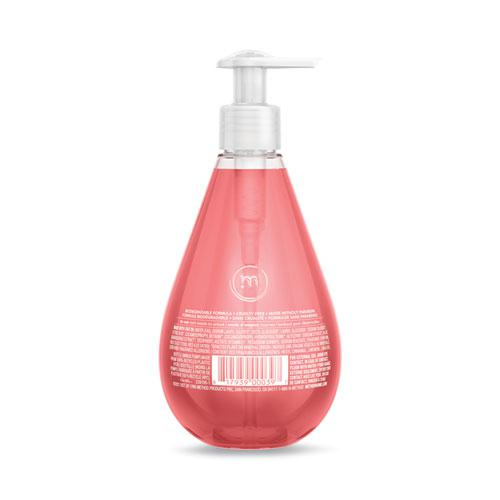 Gel Hand Wash, Pink Grapefruit, 12 oz Pump  Bottle, 6/Carton