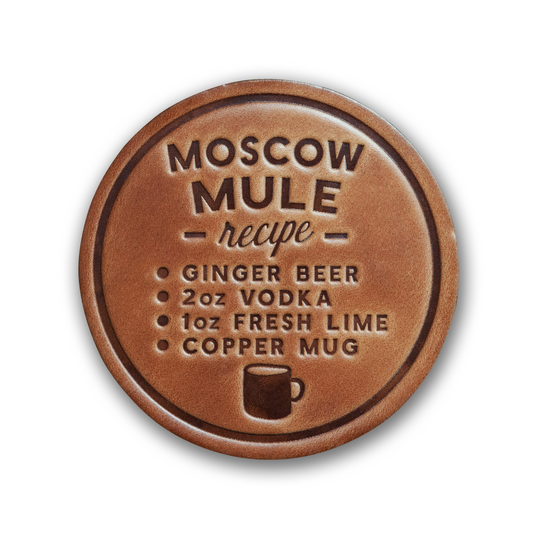 MOSCOW MULE RECIPE COASTER