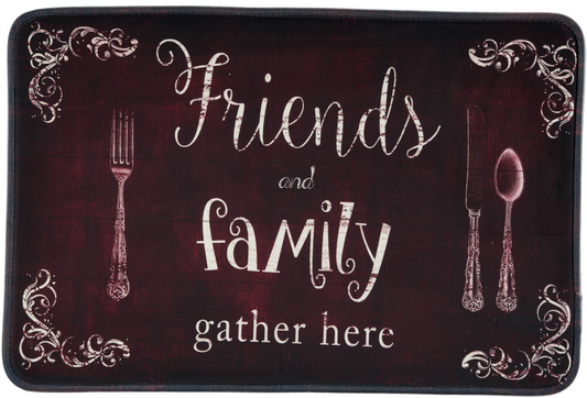 J&V TEXTILES Relax Series Series 20"x30" Antifatigue Kitchen Mats (Friends and Family)