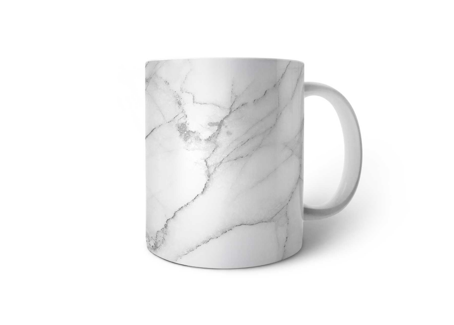 Mug (Light Gray Marble)
