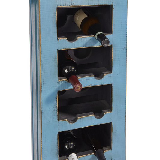Wine Cabinet - Antique Aqua- A517-20A
