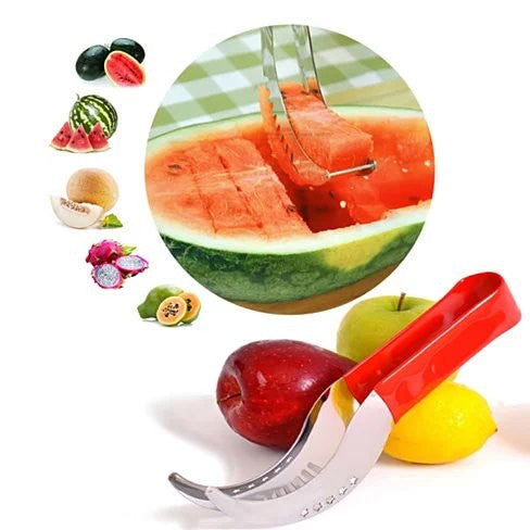 WOWZY RED/STELL Watermelon or any Melon Slicer and Cake Cutter