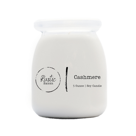 Cashmere | 5 Ounce Candle | Rustic Ember