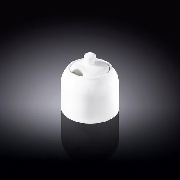 Wilmax Fine Porcelain White Sugar Bowl 9 Oz | 280 Ml WL-995017/A