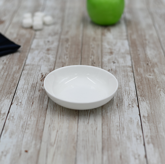 Wilmax [A] Fine Porcelain Soy Dish 4" | 10 Cm WL-996078/A