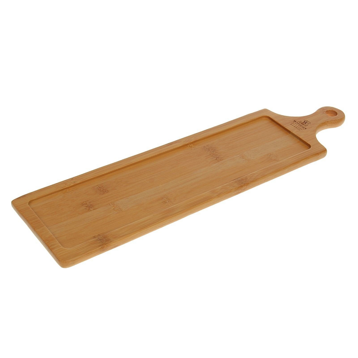 Wilmax [A] Natural Bamboo Tray 18" X 4.75" | 45.5 X 12 Cm WL-771009/A