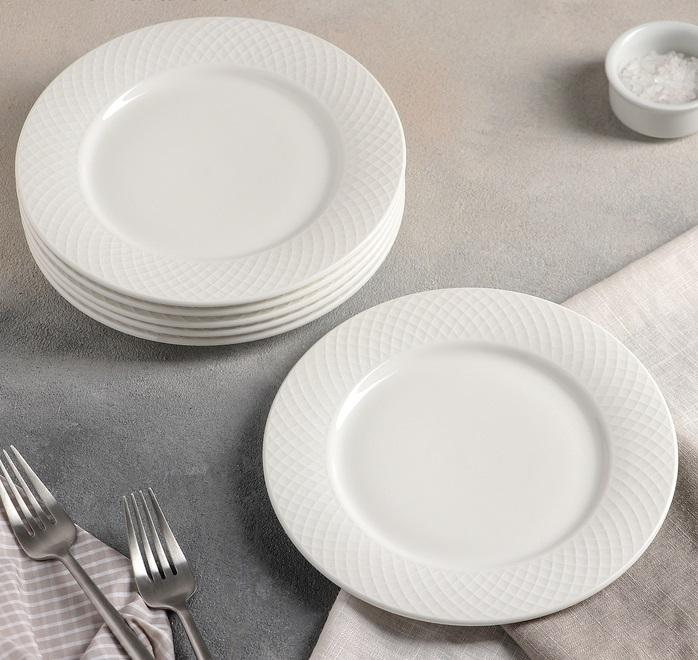 Wilmax [A] Fine Porcelain Dessert Plate 8" | 20 Cm WL-880100/A