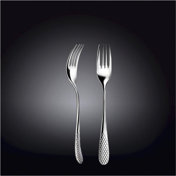 Wilmax High Polish Stainless Steel Dinner Fork 8" | 20 Cm In White Box WL-999201/A