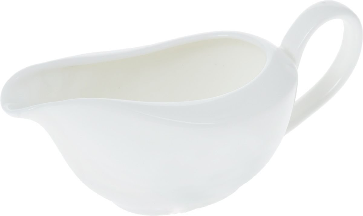 Wilmax [A] Fine Porcelain Sauce Boat 3 Oz | 100 Ml WL-996014/A
