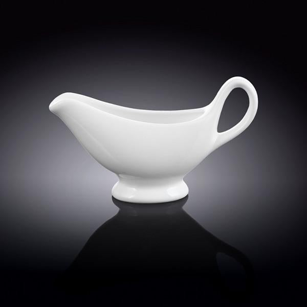 Wilmax [A] Fine Porcelain Sauce Boat 6 Oz | 170 Ml WL-996013/A