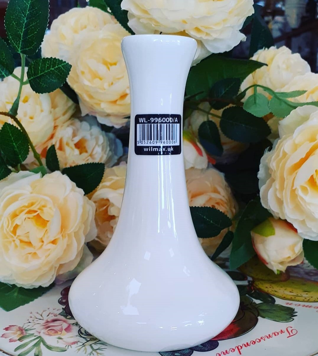 Wilmax [A] Fine Porcelain Vase 3.5" Х 5.5" | 9 X 14 Cm WL-996000/A