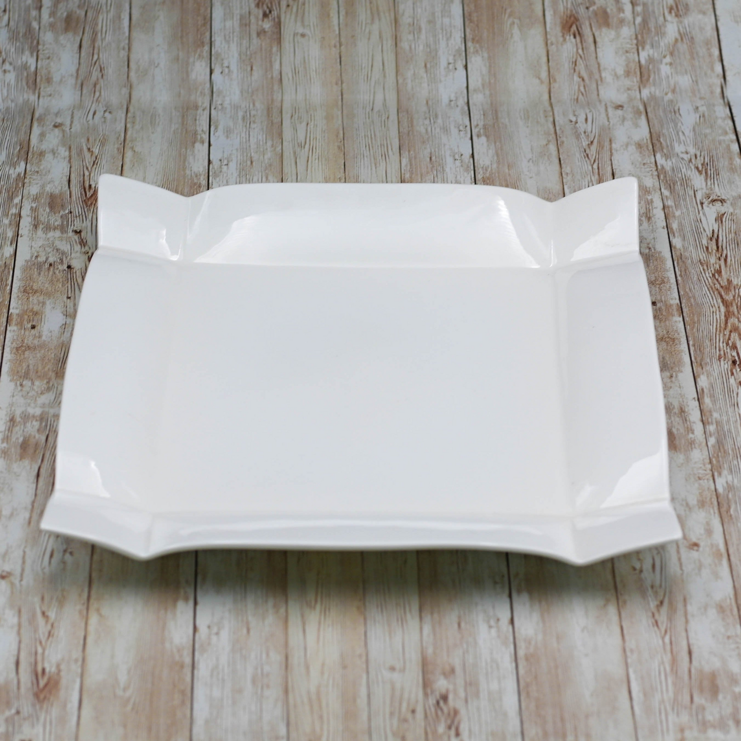 Wilmax Fine Porcelain White Square Platter 14" X 14" | 35.5 X 35.5 Cm WL-991257/A