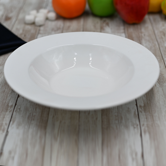 Wilmax [A] Fine Porcelain Deep Plate 9" |  22.5 Cm 14 Oz | 420 Ml WL-991253/A
