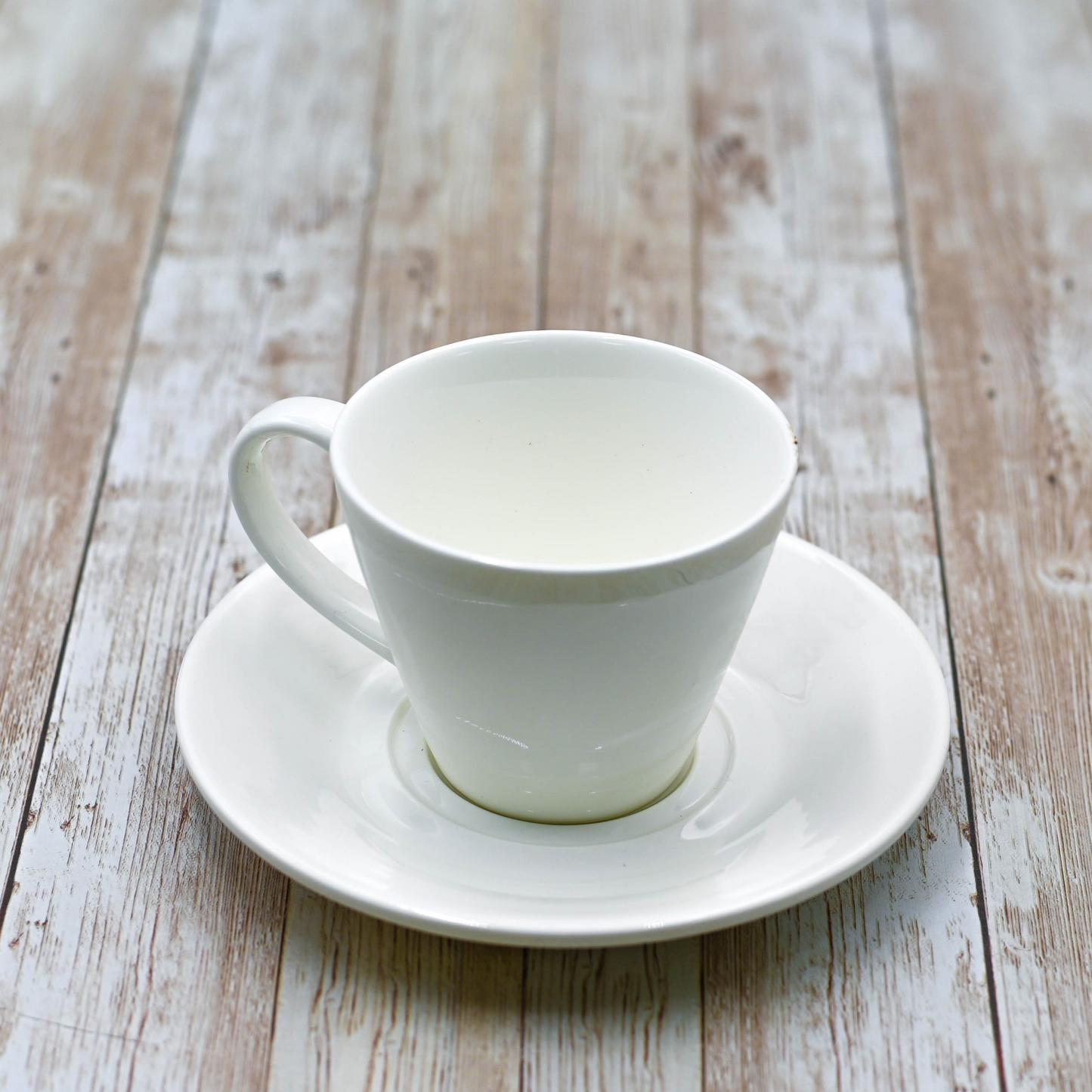 Wilmax [A] Fine Porcelain 6 Oz | 180 Ml Tea Cup & Saucer WL-993004AB