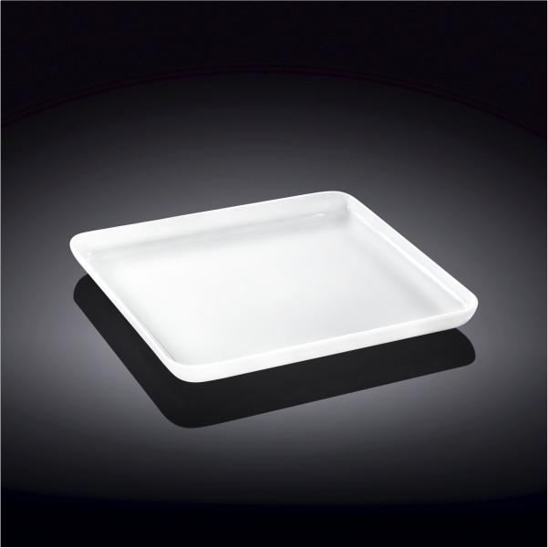 Wilmax Fine Porcelain White Square Dish 7.5" X 7.5" | 19 X 19 Cm WL-992679/A