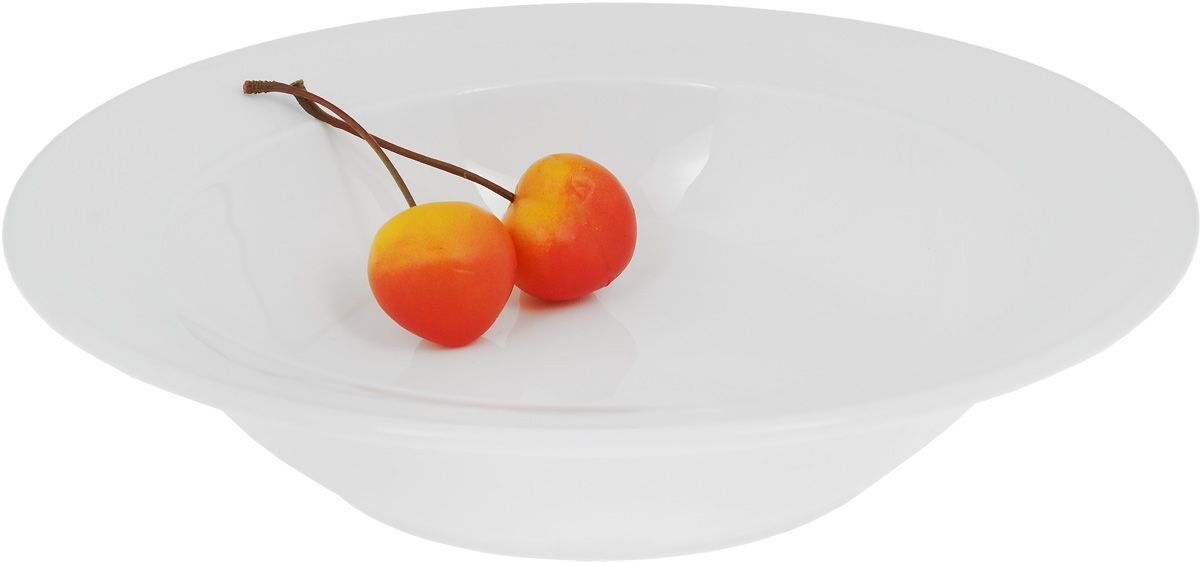 Wilmax [A] Fine Porcelain Soup Plate 9" | 23 Cm  20 Oz | 585 Ml WL-991017/A