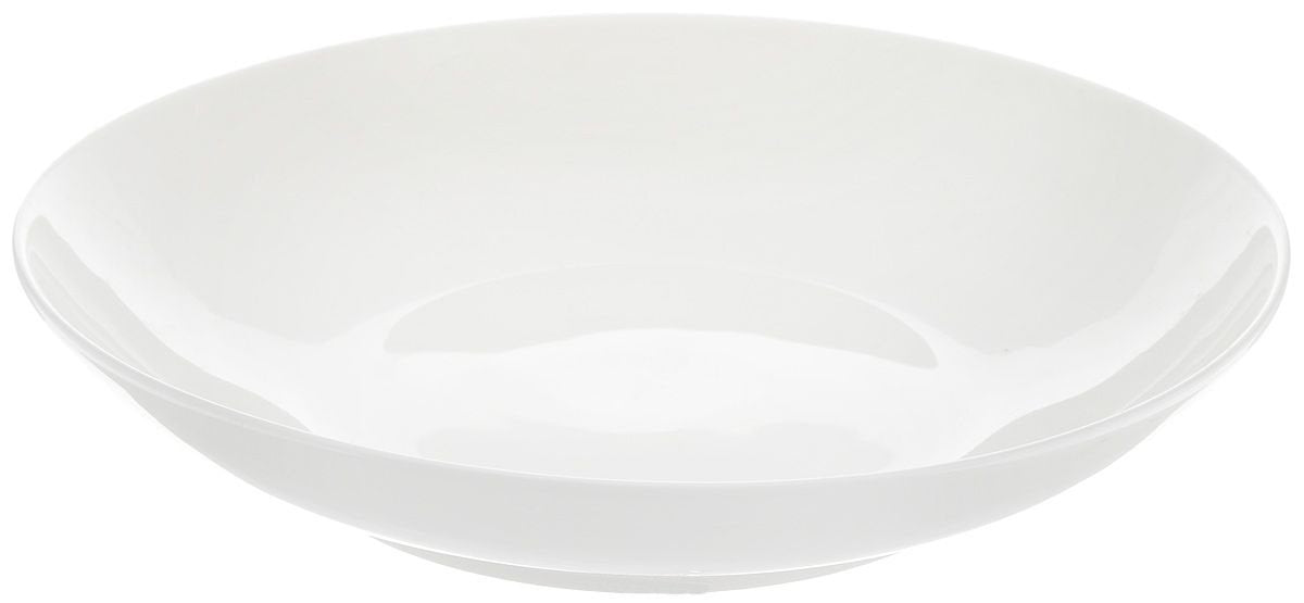 Wilmax Fine Porcelain White Round Deep Plate 10" | 25.5 Cm WL-991118/A