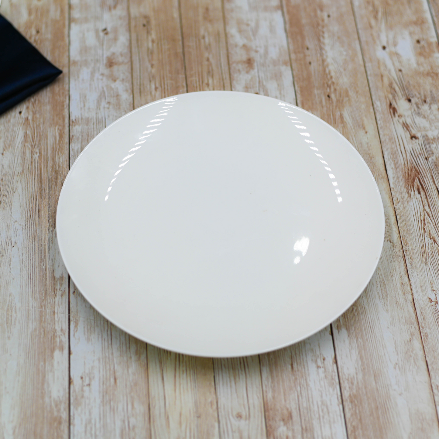 Wilmax Fine Porcelain White Round Deep Plate 9" | 23 Cm WL-991117/A