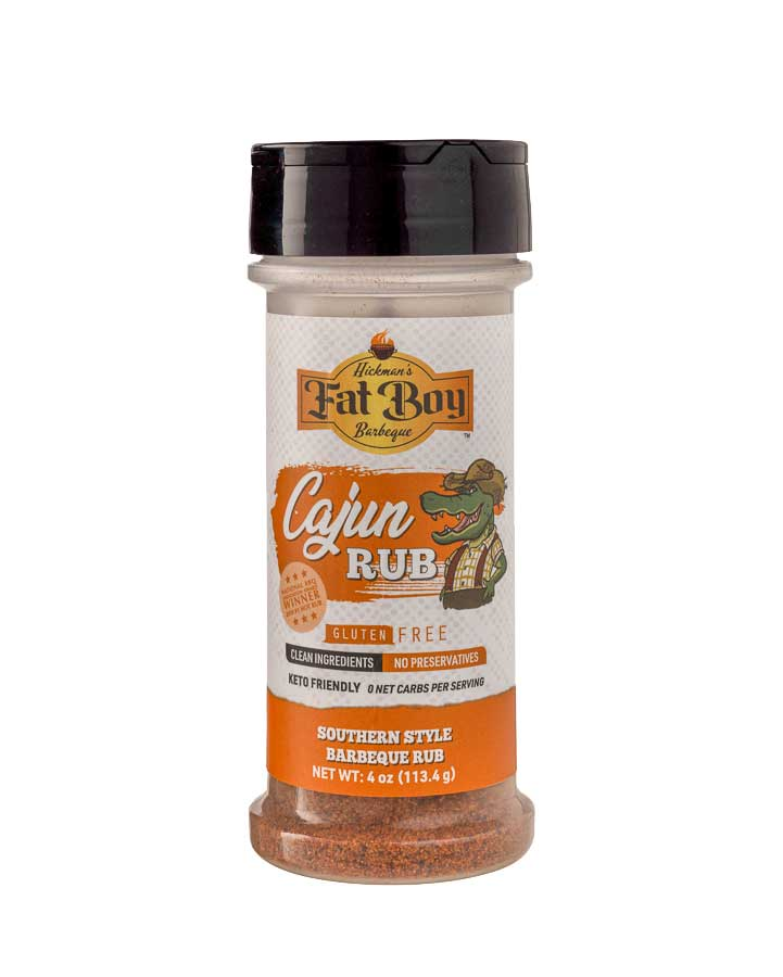 Cajun Gluten Free Natural BBQ Rub 4 oz