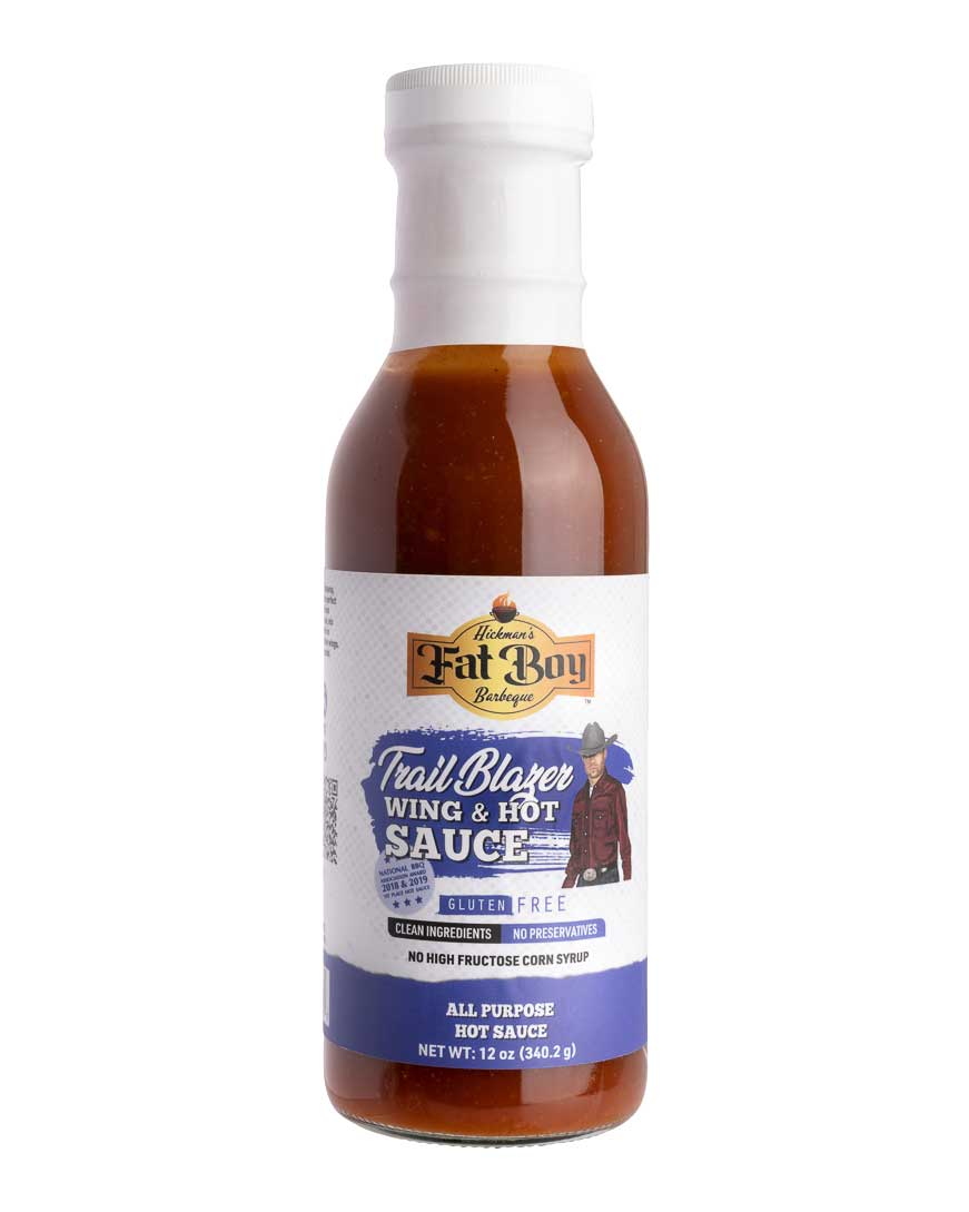 Trail Blazer Gluten Free Natural Wing & Hot Sauce 12 oz
