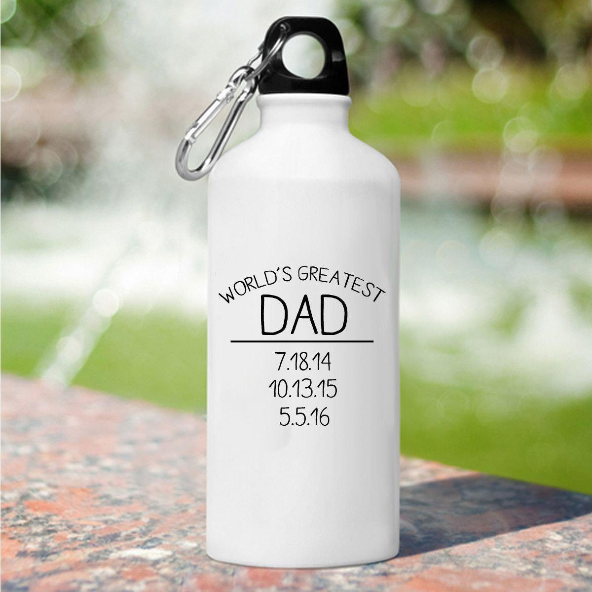 World's Greatest Dad Water Bottle
