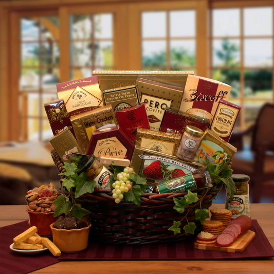 The Ultimate Gourmet Gift Basket - gourmet gift basket