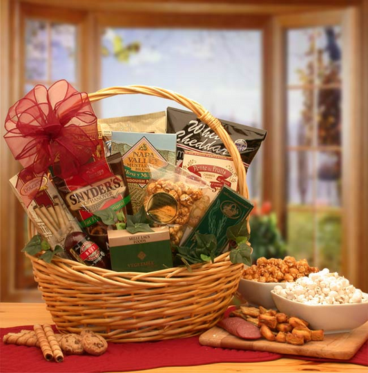 Snack Attack Snack Gift Basket- food gift basket