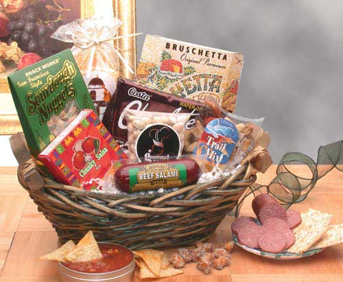 Classic Snack Gift Basket - snack basket - snack gift basket