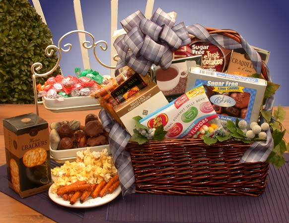 Simply Sugar Free Gift Basket - sugar free gift basket
