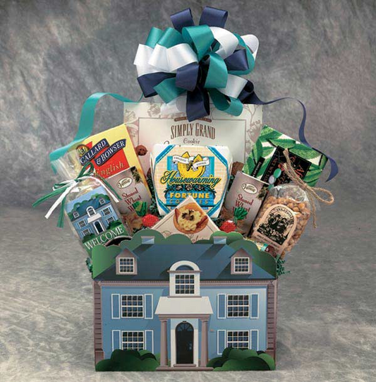 Welcome Home Snack Gift Basket- housewarming gift baskets - welcome basket