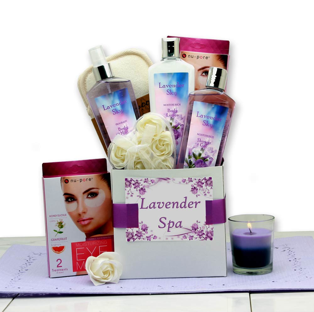 Lavender Spa Care Package - care package for women