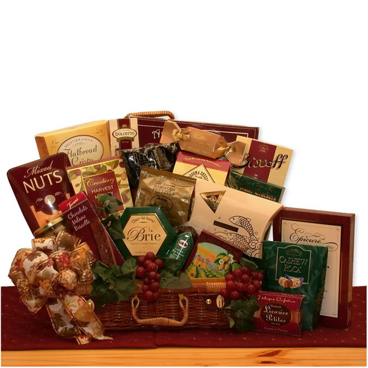 The VIP Gourmet Gift Chest - gourmet gift basket